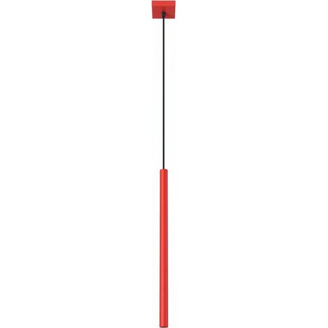 Lampade a sospensione PASTELO rosso 8x120x8cm Sollux (1/4)