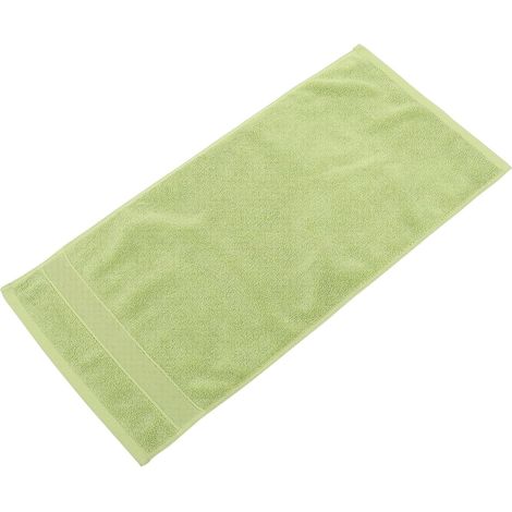 Serviette de Toilette en Coton Épais 32 Fils, Douce et Absorbante, Serviette Main Pratique pour Voyage et Usage Quotidien (1/5)