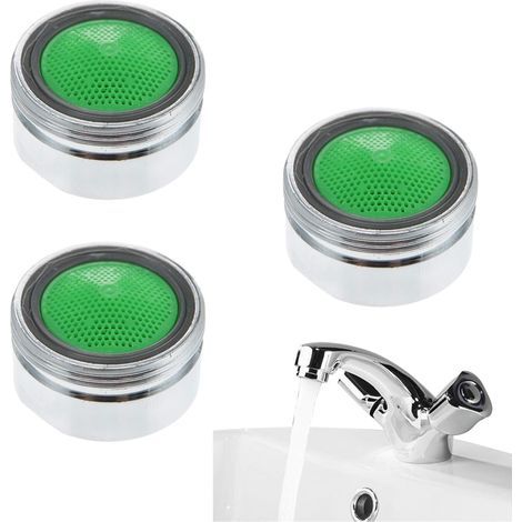 3-Piece Faucet Aerator, Water Filter, Copper, M20, Bathroom, Kitchen (1/5)