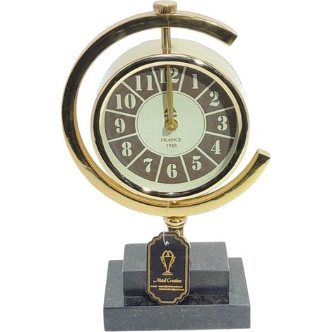 Table Clock - L8 x W28 x H17 cm