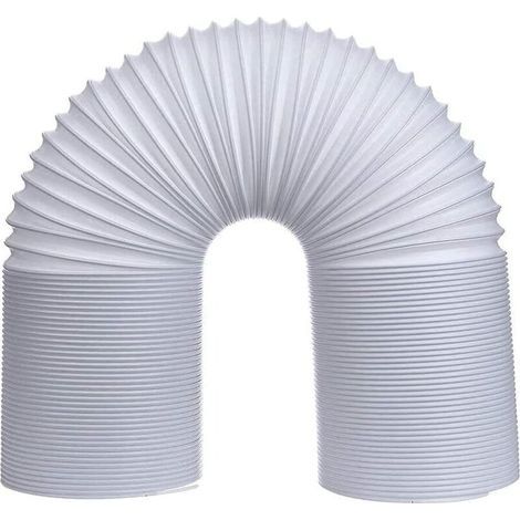 Tuyau d'évacuation pour climatiseur mobile 150mm – Longueur 1,5m en polypropylène – Résistant à la déformation – Installation facile (1/5)