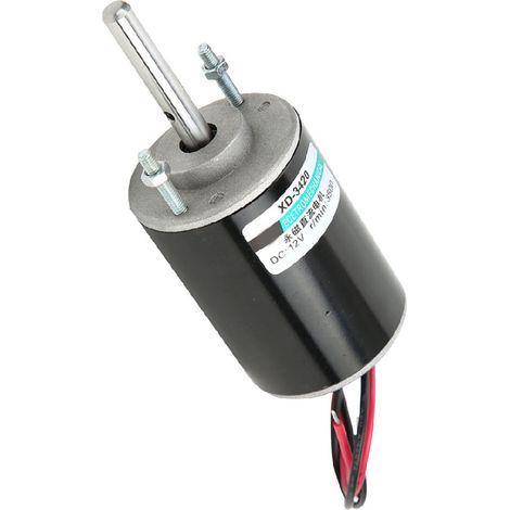 30-W-Hochgeschwindigkeits-Gleichstrommotor mit Permanentmagneten ohne Gewinde und einer Wellenlänge von 43 mm (1/5)