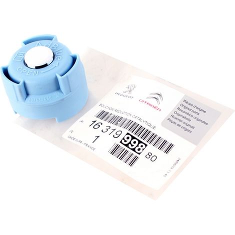 Tappo di riempimento AdBlue per urea Citroen C5 III DS4 DS5 Peugeot 308 II 5008 (1/4)