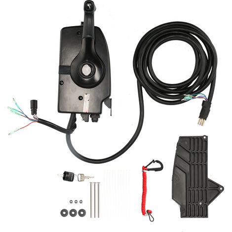 Boîtier de télécommande à montage latéral à 8 broches 881170A15, adapté aux moteurs hors-bord Optimax et 4 temps 2006 – 2014 (1/5)
