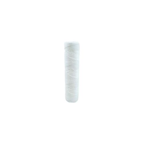 Cartouche Filtre à Eau Sédiments Bobinée 9 pouces 3/4-5 microns Compatible Filtre 10 pouces Fabriqué en France H289
