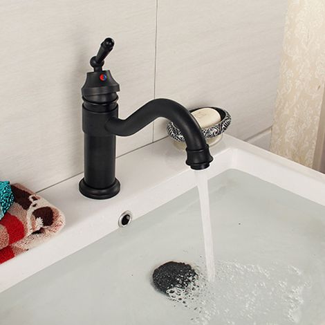 Messing-Waschtischarmatur, Einhebel-Küchenarmatur, Beckenmischer (G3/8") (1/5)