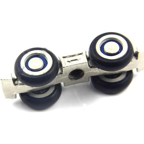 CYRILL – Set di 4 rotelle di ricambio per porta doccia diametro 19 mm (DL-HSD-22mm-2 pezzi) (1/5)