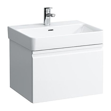 Meuble sous-vasque LAUFEN PRO S 570 x 390 x 450 mm 1 tiroir graphite LAUFEN