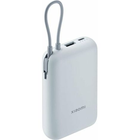 POWERBANK XIAOMI POWER BANK 10000MAH (INTEGRATED CABLE) ICE BLUE GL (1/4)