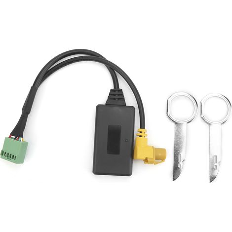 Câble audio Bluetooth 5.0 4Pin 12Pin avec micro kit mains-libre adaptateur pour MMI AMI 3G / Q5 / A4L / A6L / Q7 / A5 / S5 (1/5)