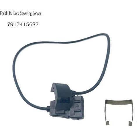 Capteur de direction pour chariot élévateur compatible avec les chariots élévateurs électriques Linde modèles 335, 336, 324, 346, 386, E16, E20, E25 et E30. Référence : 7917415687 (1/5)