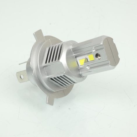 Ampoule LED H4 H19 ventilée blanche 12V 28W RMS P43t PU43t-3 pour (1/4)