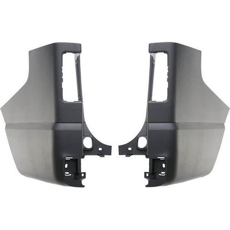 Crosses de pare-choc arrière noires kit Renault Trafic 3 phase 1 et 2 2014-2021