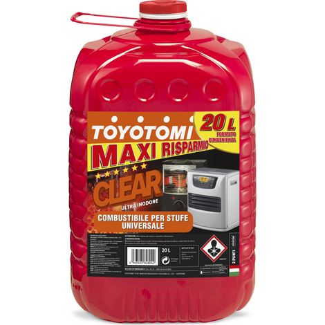 TOYOTOMI Tanica Clear 20 Lt Combustibile Per Stufe (Confezione da 1) (1/10)