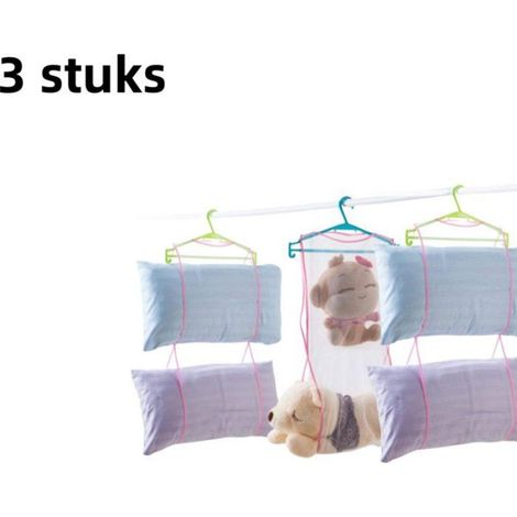 Filet De Séchage Pour Oreillers - 43 x 85 cm - Maille Respirante En Polyester - Usage Intérieur Et Extérieur - Lot De 3 (1/5)