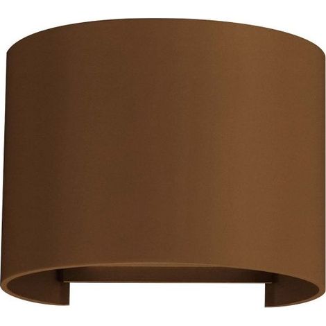 Beneito Faure Applique murale LED Lek R 6,8W 120° 4000K acier corten orientable (1/4)