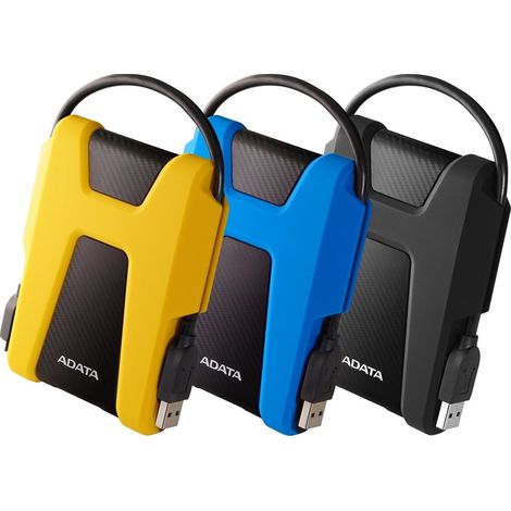 Disco rigido Adata HD680 da 1 TB, 2,5 pollici, USB 3.1, nero. (1/5)