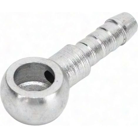 Raccord Banjo M8 Turbo Inox pour Durites Carburant Huile 45mm avec Rondelles et Adaptateurs Freinage (1/2)