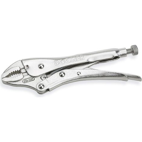 Tenaza grip bocas curvas con corte, CrMo, 250 mm  DOGHER 276-250