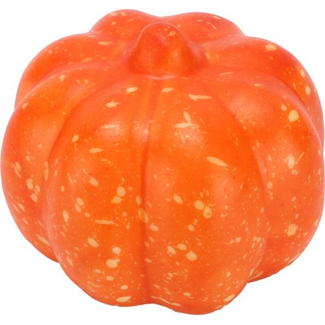 Citrouille Artificielle Miniature Orange en Plastique pour Décoration DIY, Cuisine et Fêtes (1/5)