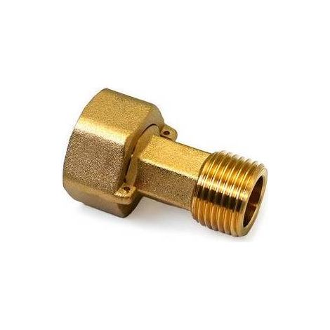 CODOLO CON CALOTTA PER CONTATORE Misura: M1/2 x F3/4