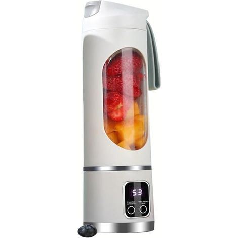 Mini Frullatore Portatile Spremiagrumi Elettrico Frutta Mixer 450ml Ricaricabile Usb (1/5)