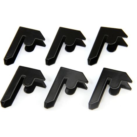 Monster Racking T-Rax Garage Shelving Bay Connector Clips, Pack