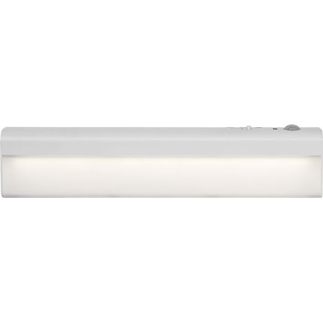 Barra LED sottopensile Jelora PIR a pile 23 cm bianca (1/5)
