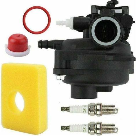 Kit de carburateur de remplacement 799583 - 593261 595656 591979 591160 - Convient pour moteur de tondeuse à gazon 300E 450E 500E 550EX 500 125cc 140cc 08P502 8P502 09P602 9P602