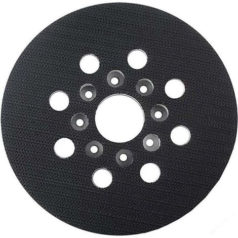 123 mm Plateau de ponçage Compatible avec Bos-ch PEX 220 A,GEX 125-1 AE,PEX 220 AE, Skil 7402/7490,1pièces (1/4)