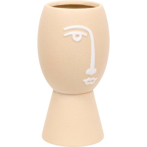 Vaso pam visage 10,5x10,5x19,8 cm - Atmosphera créateur d'intérieur (1/5)
