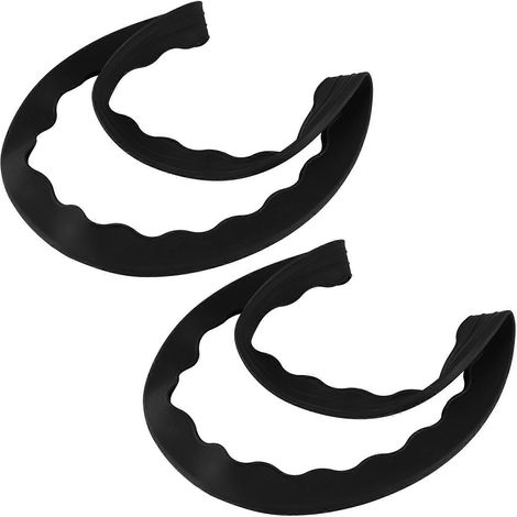 Description de produit soignée et professionnelle pour les protège-pieds de chaise : Lot de 2 protège-pieds de chaise antidérapants – protection durable pour chaises et sols (1/5)