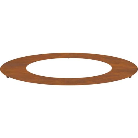 Anneau d'arbre plat Marron 50 / 80 cm CFW42884 (1/5)