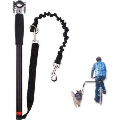 Laisse de Vélo Mains Libres Chien,Chien Laisse d'exercice Installation et Retrait Facile,pour Cyclisme et Les Animaux de Compagnie Entraînement Jogging Réglable Laisse Chiot (1/4)
