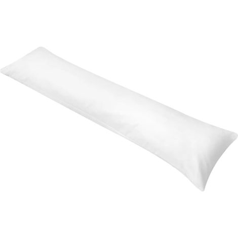 Oreiller de dormeur latéral 40 x 145 cm Blanc (1/3)