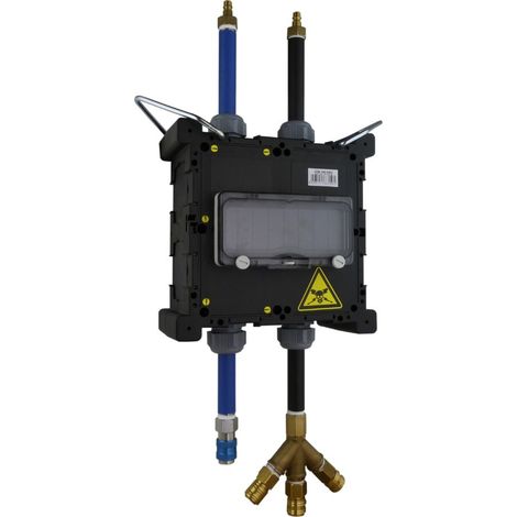 Quadro elettrico elettropneumatico, connettore idraulico, finestra di ispezione (1/2)