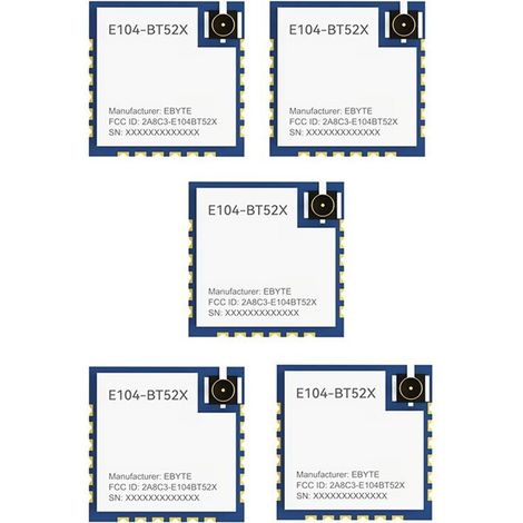 COJXU E104-BT52X DA14531 BLE5.0 Serielle Portmodule, geringer Stromverbrauch, kleine Größe, SMD, drahtlos (1/2)