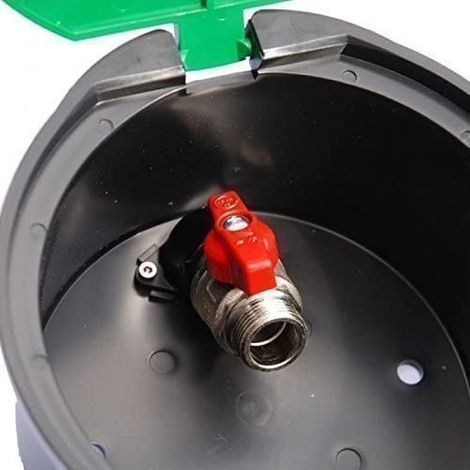 Regard D'arrosage Plastique VBA17186 avec robinet en 3/4 de pouce - jardiboutique