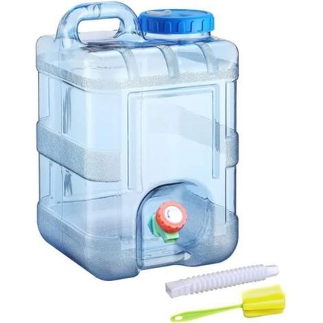 10L Jerricane d’Eau avec Robinet, Reservoir Eau Camping Car, Bidon d'eau avec Poignée, Bidon Alimentaire sans BPA, Bidon Plastique (1/3)