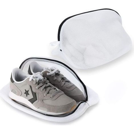 Filet à linge pour chaussures, lot de 2 sacs de lavage pour machine à laver Del