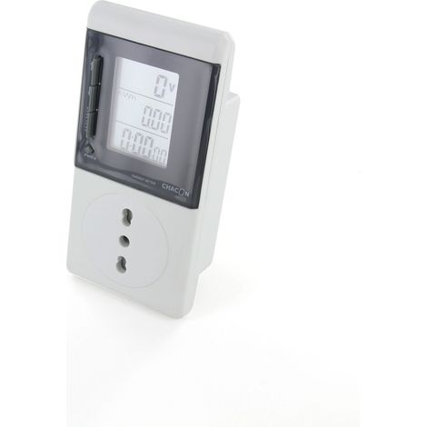 Compteur de consommation électrique 16A - Chacon Power Control (1/2)