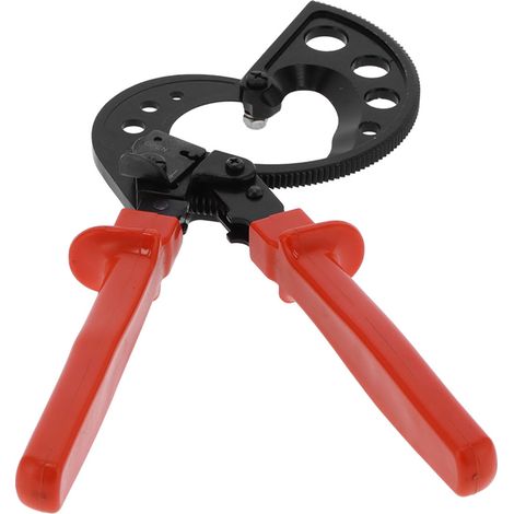 Coupe-câbles à cliquet avec poignée en plastique PC et ressort HS-765 (1/5)