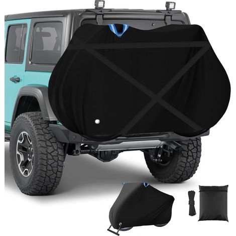 Housse de protection pour porte-vélo, bâche de vélo pour 3 vélos housse de vélo imperméable, housse de vélo 420D (1/5)