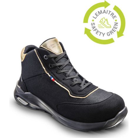 Zapatos de seguridad Eva Alto Negro S3S LEMAITRE 39 Negro (1/5)