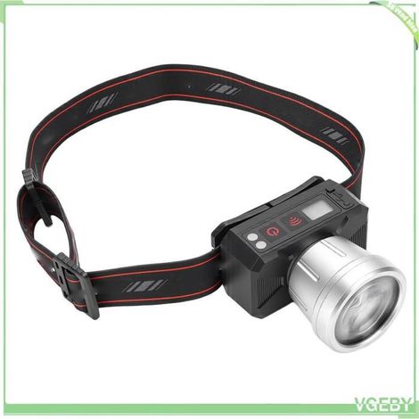 Lampe frontale LED - FAFEICY - Modèle universel - Super lumineux - Capteur de mouvement - Batterie 1200mAh (1/4)