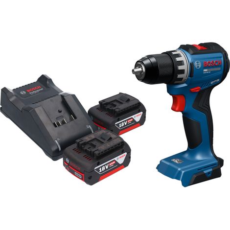 Perceuse-visseuse sans fil Bosch GSR 18V-52 Professional 18 V 70 Nm sans balais + 2 batteries 5,0 Ah + chargeur (1/5)