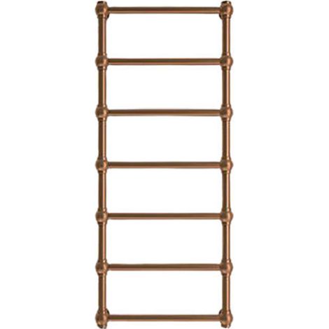 Scaldasalviette ad acqua calda colore 800mm di altezza e 504mm di larghezza - 147 Watt - RET800/504SXCOP