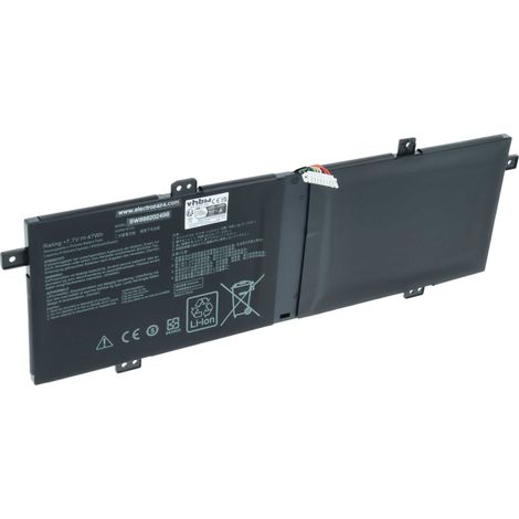 vhbw Akku kompatibel mit Asus VivoBook S14 S431FA-EB058T, S14 S431FA-EB061, S14 S431FA-EB045, S14 S431FA-EB068T Notebook (6000 mAh, 7,7 V, Li-Polymer) (1/5)