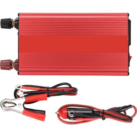 Onduleur de Voiture 12V DC vers 220V AC Convertisseur Sinus Pur Intelligent pour Automobile (1/5)