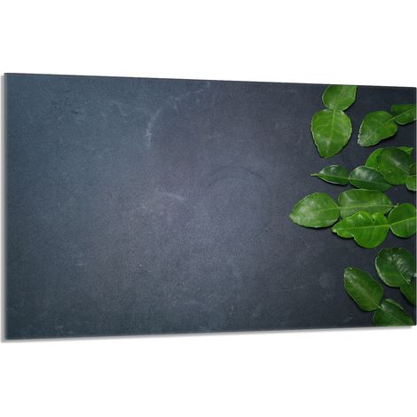 Glas Herdschutzplatte 80x52 Schiefer (1/5)